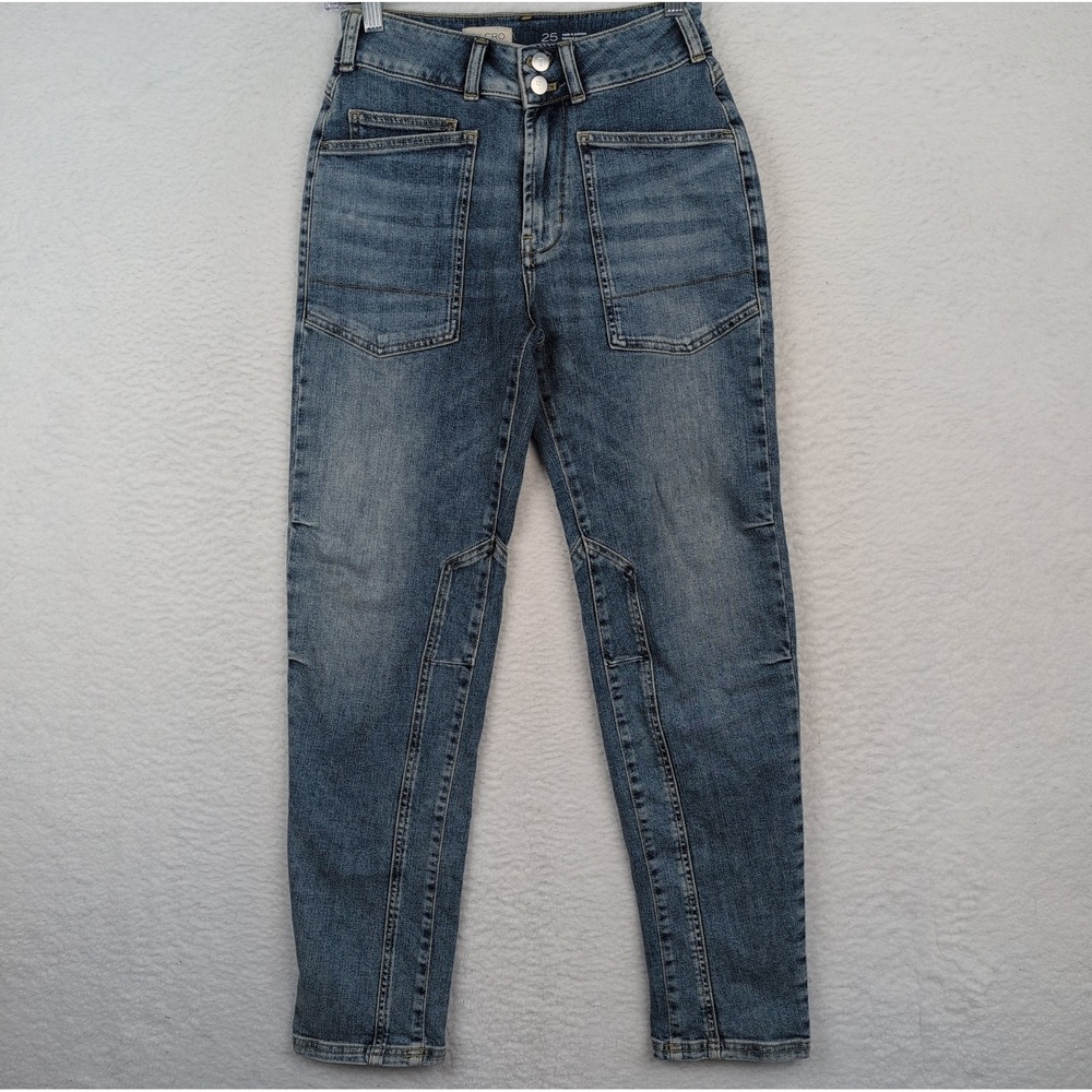 PILCRO The Wanderer Mid-Rise Relaxed Jeans‎ Size 25 Lonnie Wash Anthropologie